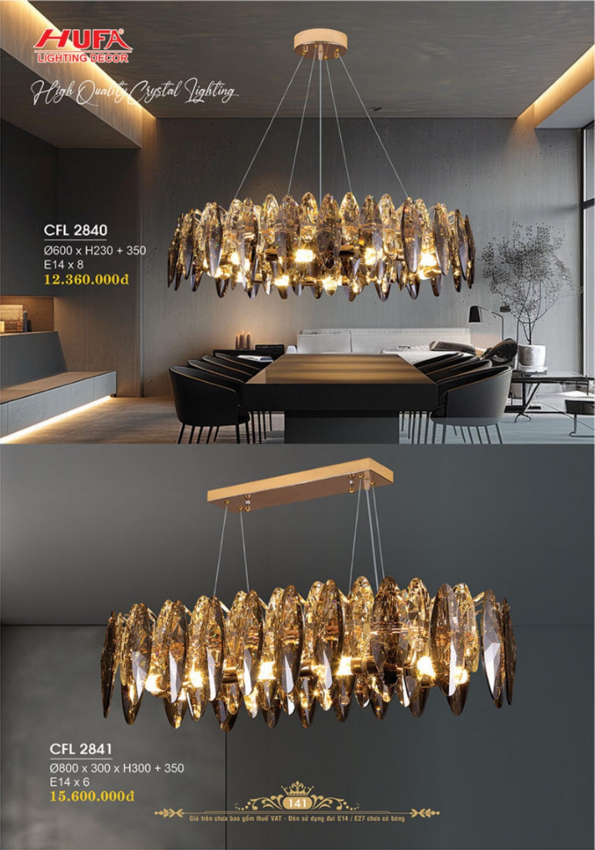 Bảng giá đèn trang trí HUFA